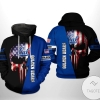 California Golden Bears NCAA US Flag Skull 3D Printed Hoodie Zipper Hooded Jacket