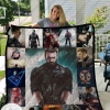 Captain America Quilt Blanket