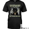 Cat I Was Popular Once But My Therapist Took All My Fans Away Shirt