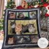 Cat Love Cat Love Quilt Blanket