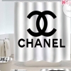 Chanel Type 39 Shower Curtain Waterproof Luxury Bathroom Mat Set