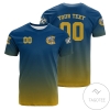 Chattanooga Mocs Fadded Unisex All Over Print T-shirt - NCAA