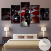 Chess 5 Gaming Five Panel Canvas 5 Piece Wall Art Set