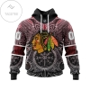 Chicago Blackhawks Personalized Norse Viking Symbols Jersey Shirt Hoodie