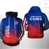 Chicago Cubs MLB Team US 3D Printed Hoodie Zipper Hooded Jacket