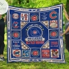 Chicago Cubs Missouri Quilt Blanket