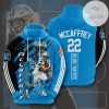 Christian McCaffrey Carolina Panthers 3D Printed Hoodie Zipper Hooded Jacket