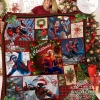 Christmas With Spidey Quilt Blanket