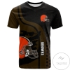 Cleveland Browns All Over Print T-shirt My Team Sport Style- NFL