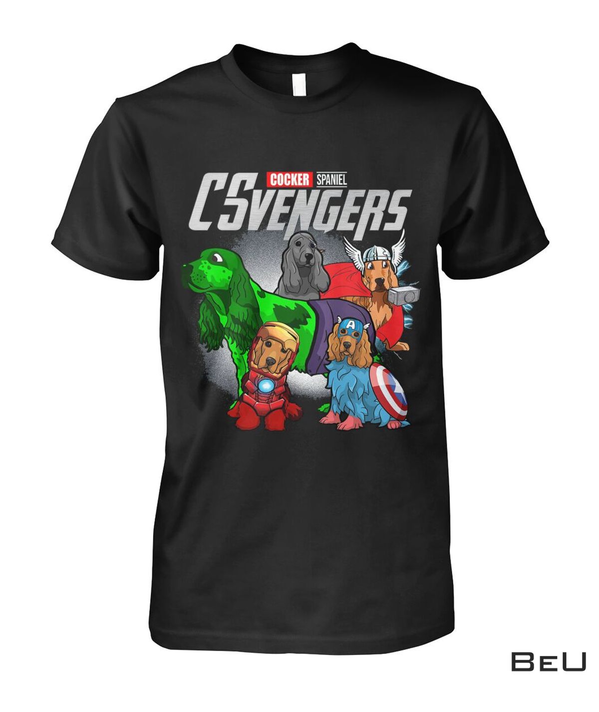 Cocker Spaniel CSvengers Avengers Shirt