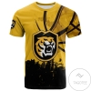 Colorado College Tigers All Over Print T-shirt Men's Basketball Net Grunge Pattern- NCAA