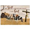 Cows Be Still And Know That I'm God Poster