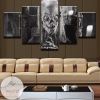 Cryptkeeper Tales From The Crypt Five Panel Canvas 5 Piece Wall Art Set