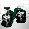 Dallas Stars NHL Skull Punisher 3D Printed Hoodie Zipper Hooded Jacket