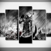 Darksiders Death Gaming Five Panel Canvas 5 Piece Wall Art Set