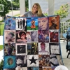 David Bowie Albums Quilt Blanket