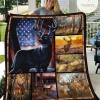 Deer Hunting Like Quilt Blanket