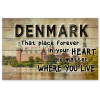 Denmark That Place Forever In Your Heart Poster