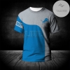 Detroit Lions T-shirt Curve Style Custom- NFL