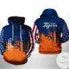 Detroit Tigers MLB Team US 3D Printed Hoodie Zipper Hooded Jacket