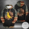 Dog American Flag 3D Printed Hoodie Zipper Hooded Jacket