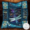 Dragonfly Ty Soul Knows You Are At Peace Quilt Blanket