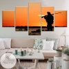 Duck Hunting Five Panel Canvas 5 Piece Wall Art Set