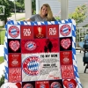 Fc Bayern Munich To My Son Love Mom Quilt Blanket