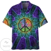 Flower Hippie Hawaiian Graphic Print Short Sleeve Hawaiian Casual Shirt