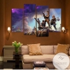 Fn Survival Gaming Five Panel Canvas 5 Piece Wall Art Set
