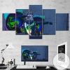 Fortnite Dj Yonder Gaming Five Panel Canvas 5 Piece Wall Art Set