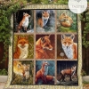 Foxoh My Foxes Quilt Blanket