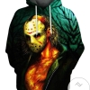 Friday The 13th Jason Voorhees Hockey Mask 3D Printed Hoodie Zipper Hooded Jacket