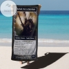 Fut 87 Korlash Heir To Blackblade MTG Magic The Gathering Beach Towels
