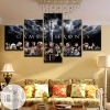Game Of Thrones Five Panel Canvas 5 Piece Wall Art Set