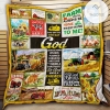 God Made Farmer Quilt Blanket