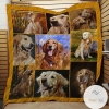 Golden Retriever Dog Blanketcustomize Quilt Blanket