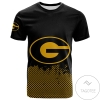 Grambling State Tigers All Over Print T-shirt Men's Basketball Net Grunge Pattern- NCAA