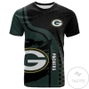 Green Bay Packers All Over Print T-shirt My Team Sport Style- NFL