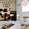 Gucci Gc Type 28 Shower Curtain Waterproof Luxury Bathroom Mat Set