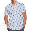 Happy Stitch Cartoon Lilo And Stitch Disney For men And Women Graphic Print Short Sleeve Hawaiian Casual Shirt