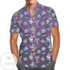 Haunted Stitch Cartoon Lilo And Stitch For men And Women Graphic Print Short Sleeve Hawaiian Casual Shirt