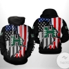 Hawaii Rainbow Warriors NCAA US Flag 3D Printed Hoodie Zipper Hooded Jacket