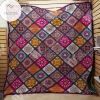 Hippie Mandala Quilt Blanket