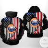 Houston Astros MLB US Flag 3D Printed Hoodie Zipper Hooded Jacket