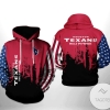Houston Texans NFL Team US 3D Printed Hoodie Zipper Hooded Jacket