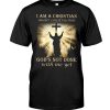 I Am A Christian Under Construction God's Not Done With Me Yet Shirt