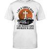I Am A Simple Man I Like Muscle Cars And Believe In Jesus Shirt