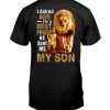 I Asked God For A Best Friend He Sent Me My Son Lions Shirt