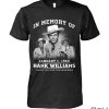 In Memory Of January 1 1953 Hank Williams Thank You For The Memories Shirt